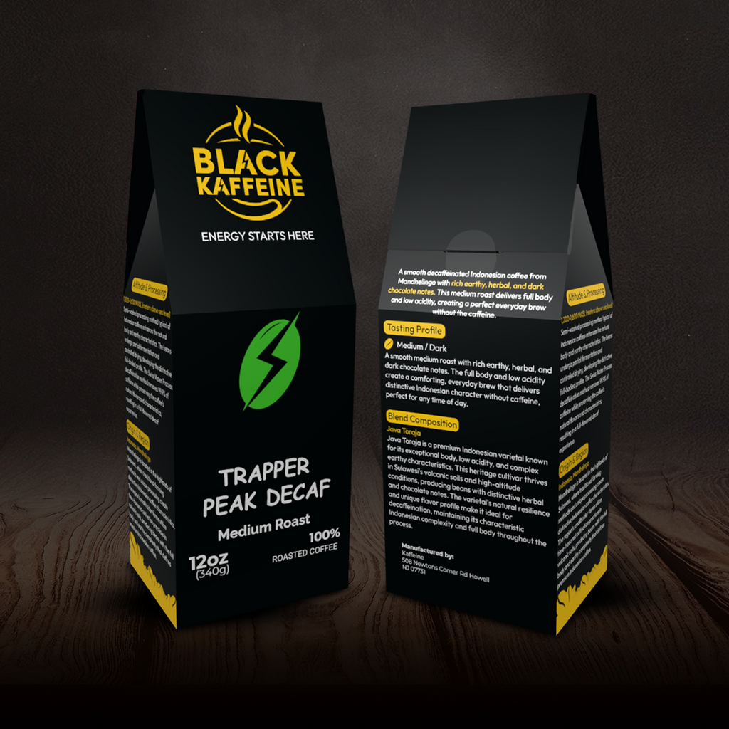 Trapper Peak Decaf — Decaf Coffee (12 oz Bag)